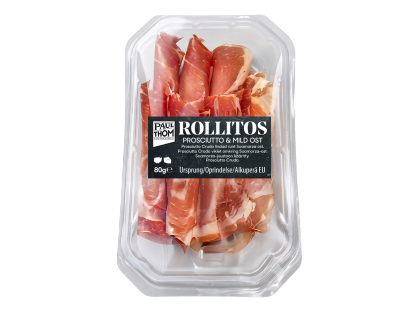 ROLLITOS PROSCIUTTO CRUDO