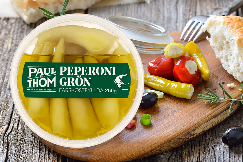 Grön Peperoni